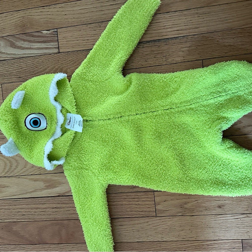 Posh Peanut Lime Green Monster Costume